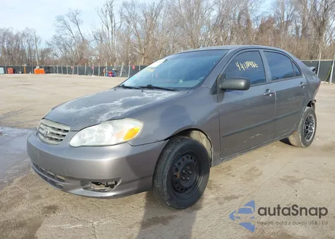 2004 Toyota Corolla Ce z USA, uszkodzony, nr VIN 1NXBR32E44Z337399